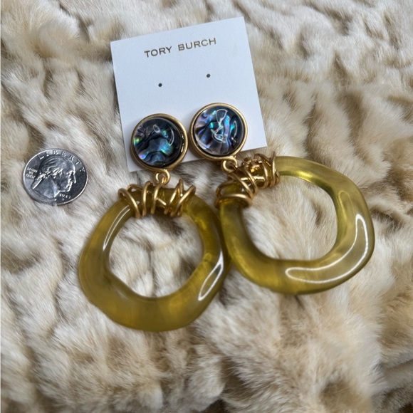 Tory Burch Roxanne Wrapped Door-knocker Earrings - Picture 3 of 9